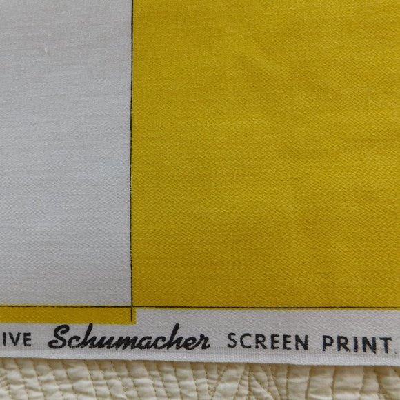 VTG Fat Cat Carleton Varney fabric Schumacher tabby kitty decorator material 1yd - Picture 5 of 15